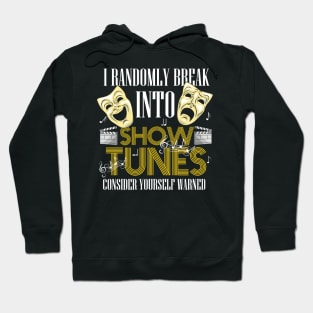 THEATRE: I Break Into Show Tunes Gift Hoodie